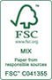 MIX — Paper from responsible sources — FSC® C041355